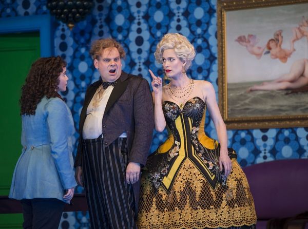 Octavian, le Baron Ochs, la Maréchale - Acte III © Bill Cooper