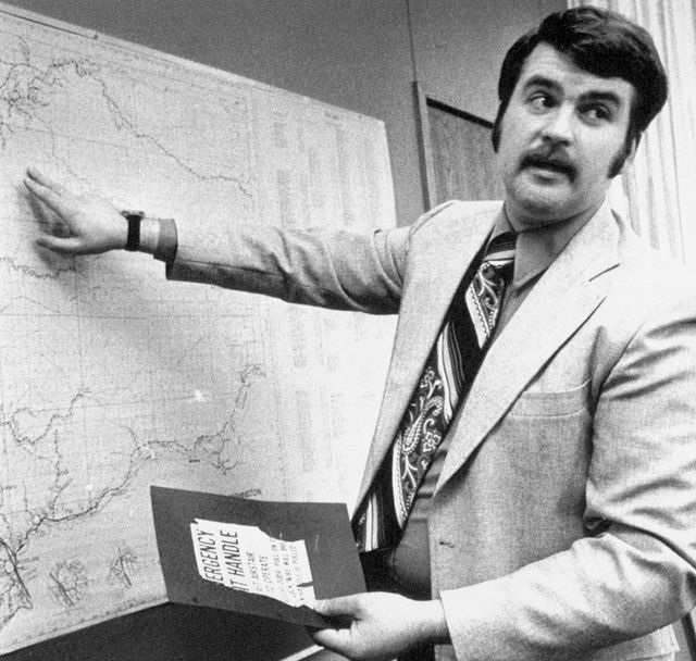 Bob Nix, le shérif adjoint chargé de l'enquête dans l'affaire Dan Cooper, 18 janvier 1979