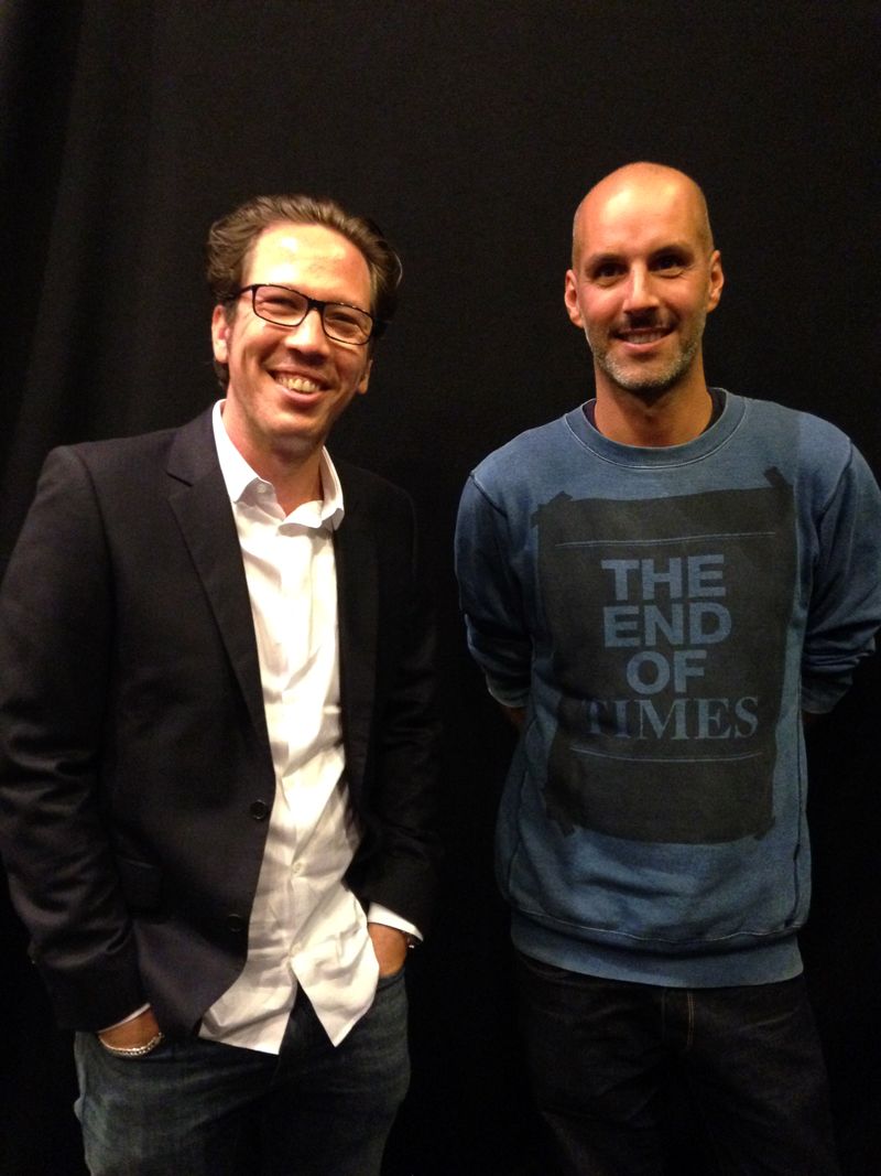 Reda Kateb et Patric Chiha