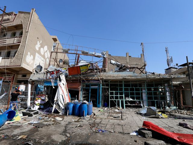 La ville de Bagdad est souvent l'objet d'attaques de la part des Islamistes