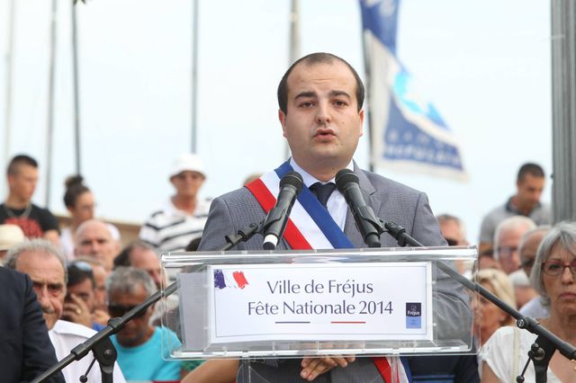 David Rachline conduit la liste FN dans le Var