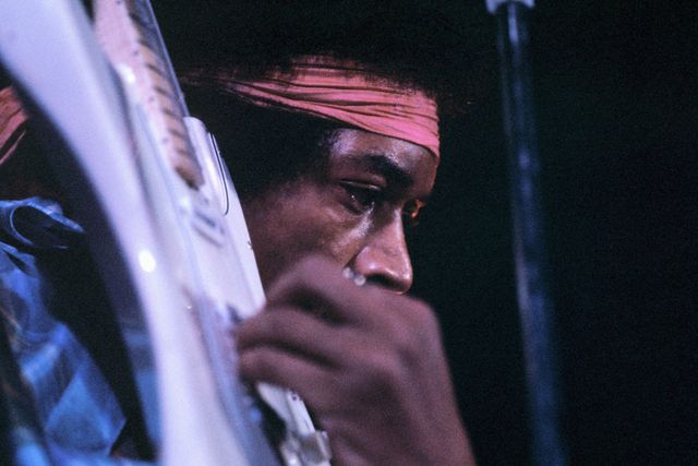 Concert de Jimi Hendrix, à Harlem, le 9 août 1969