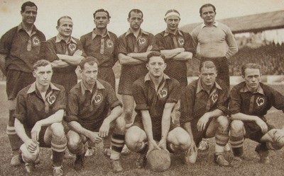 L'équipe du RC Lens lors de la saison 1937-1938