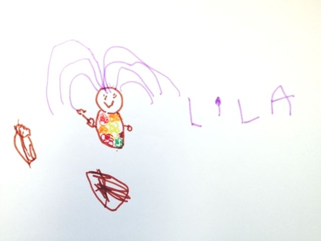 Portrait de Lila par sa soeur Emma