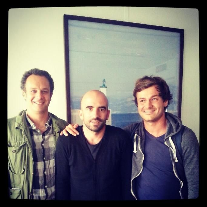 Sébastien Eymard, Nicola Delon et Florent Chiappero