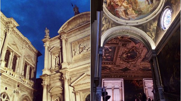 A la Scuola Grande di San Rocco, Paul Agnew dirigeait le Livre VI des Madrigaux de Monteverdi...