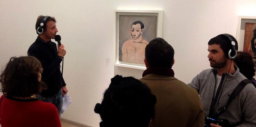 Marc Voinchet en direct du Musée Picasso à l’occasion de son ouverture au public