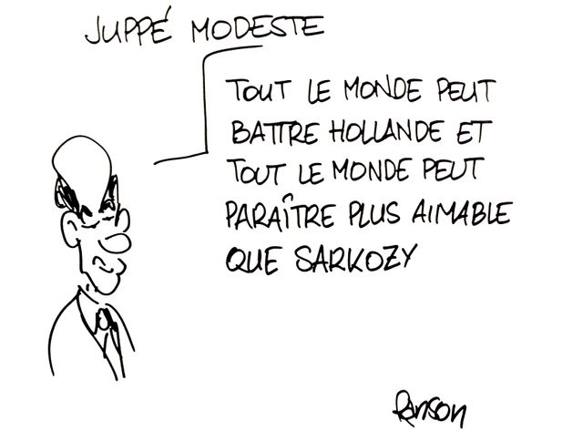 Juppé modeste