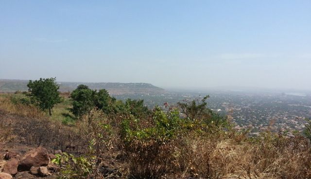 Vue sur Bamako, depuis la Colline de Lassa