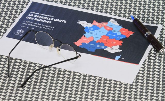 Nouvelle carte des régions