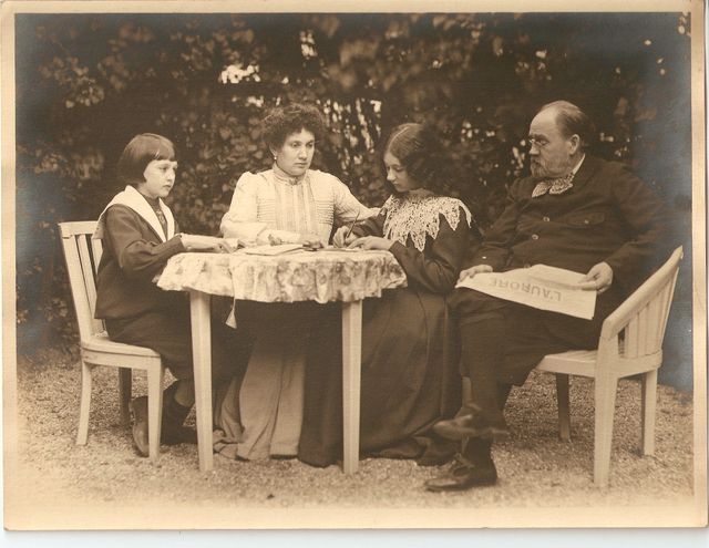 Emile zola et sa famille