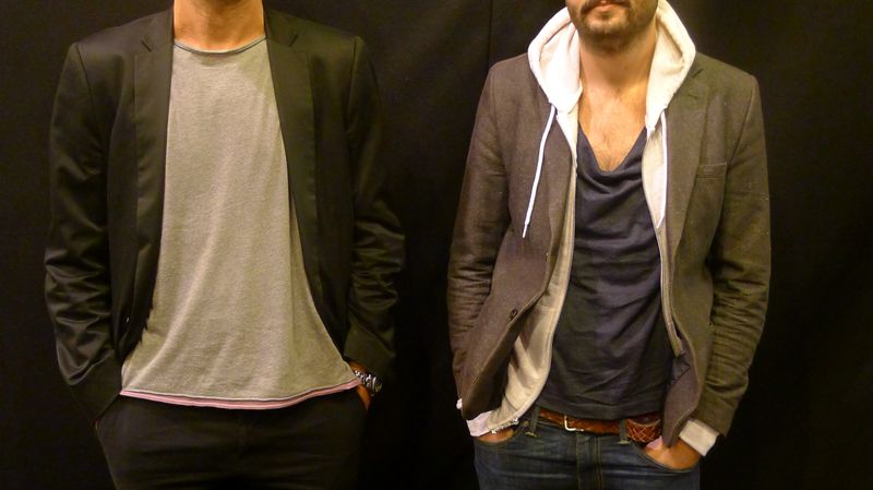 Eric Chauvier et Julien Gosselin