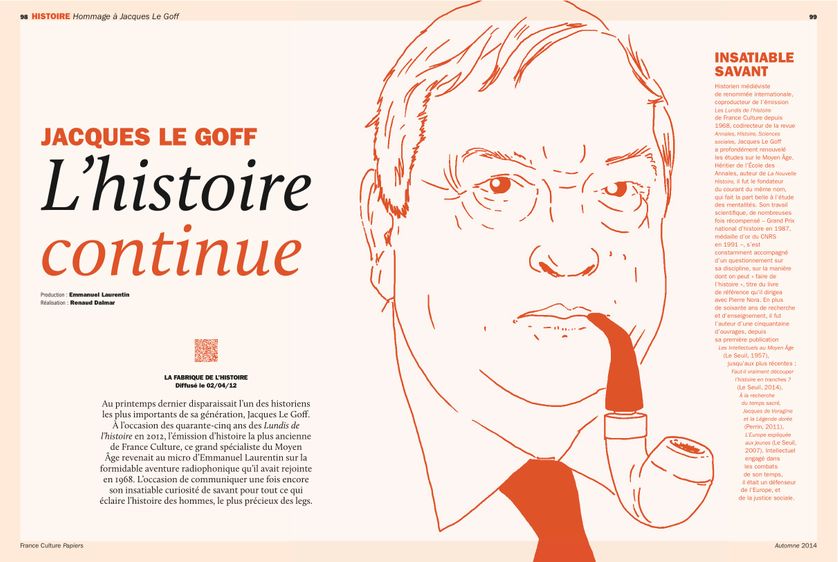 Jacques Le Goff, page 98 France Culture Papiers n°11