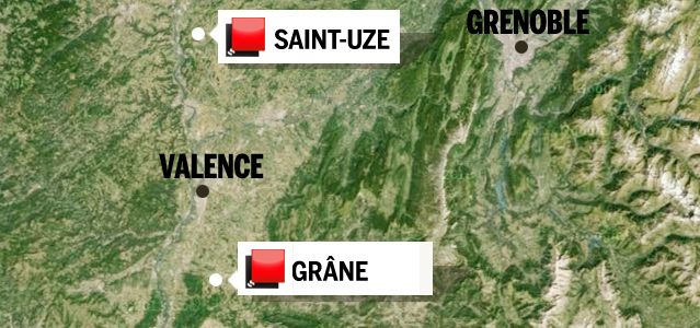 Carte du jeu des 1000 euros - Drôme