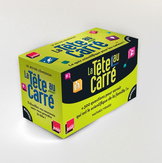 Boîte de jeu la tête au carré