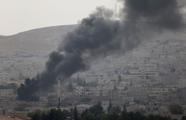 Le groupe État islamique progresse dans Kobané