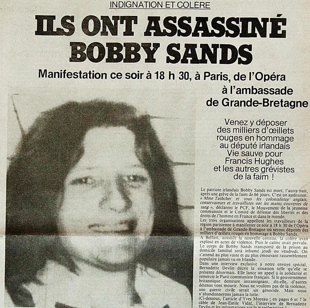 Une de L'Humanité, 6 mai 1981