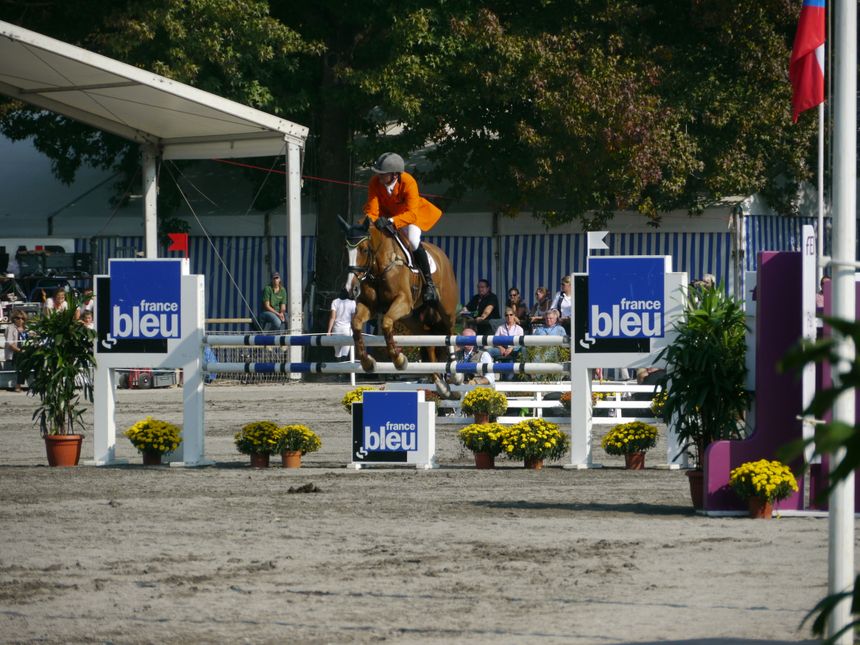 le concours de saut d'obstacle aux Etoiles de Pau