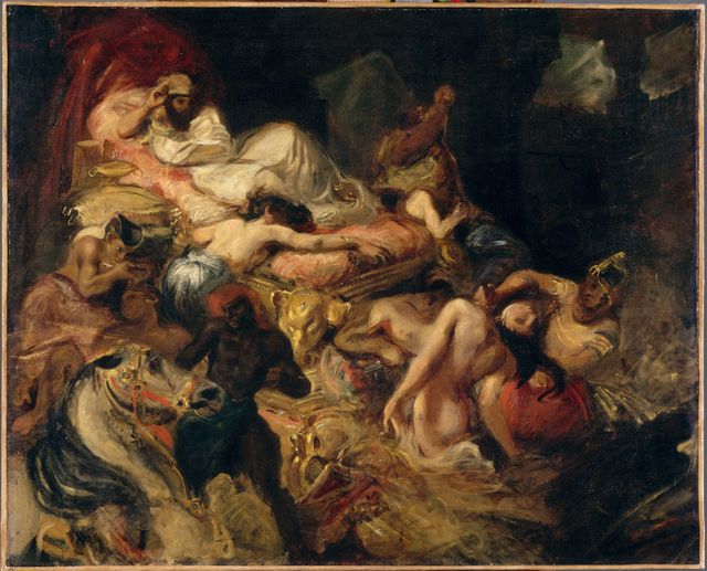 SADE à Orsay : Delacroix Mort de Sardanapale