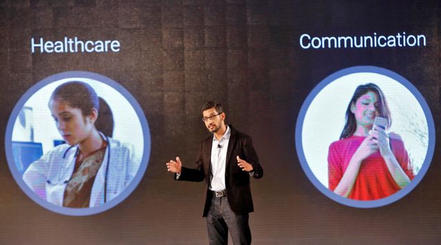 Sundar Pichai, à la tête deu département Android chez Google, septembre 2014