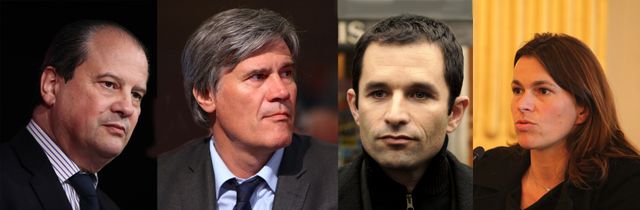 Cambadélis, Le Foll, Hamon et Filippetti