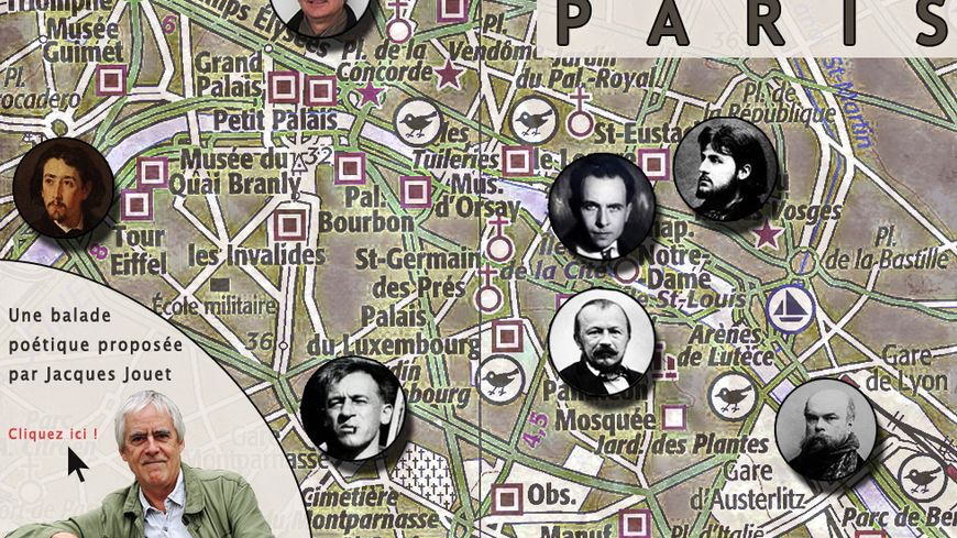 Paris, balade en poèmes