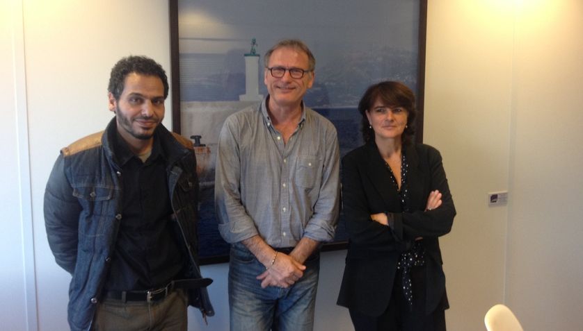 Hassan Almohammed, Michel Agier et Claire Rodier