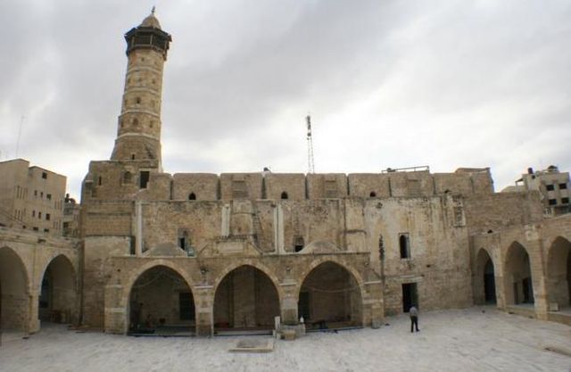 La grande mosquée de Gaza City