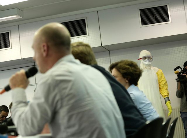 MSF a donné une conférence de presse afin d'expliquer comment le personnel travaille sur le terrain
