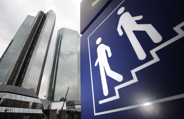 Le quartier général de la Deutsche Bank