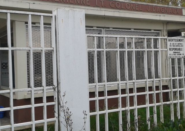 L'entrée de la base aérienne de Metz