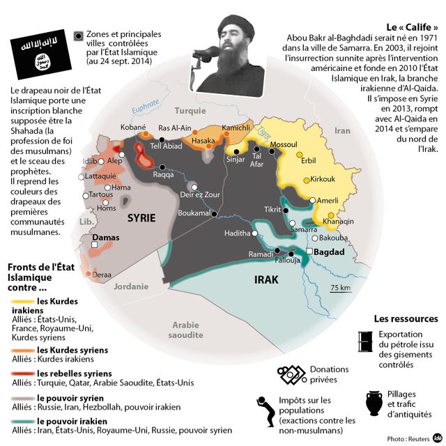 L'expansion de l'Etat islamique
