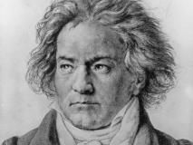Ludwig van Beethoven, portrait © D.R.