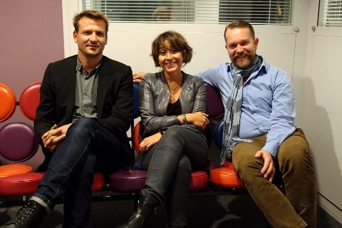 Boris Pétric, Isabelle Saporta et Alexandre Cornot
