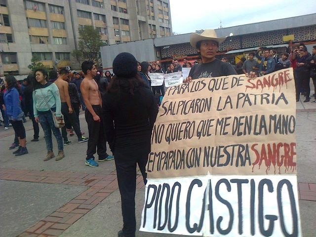 Mexique - Manifestation disparus d'Iguala 2