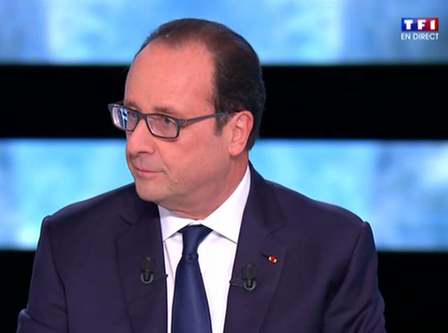 François Hollande sur TF1