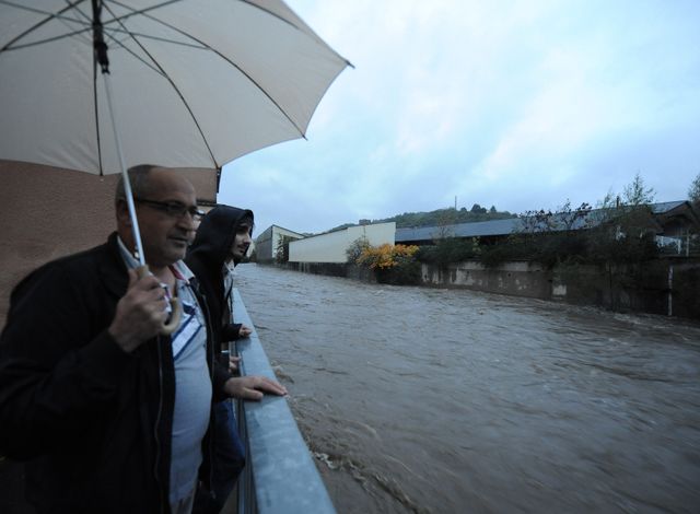 Les pluies ont fait déborder certains cours d'eau dans la Loire