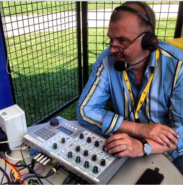 Didier Sudre à un match de Foot