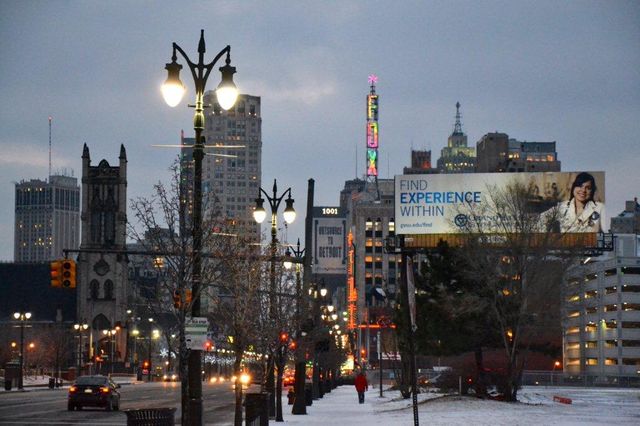 Detroit, centre ville