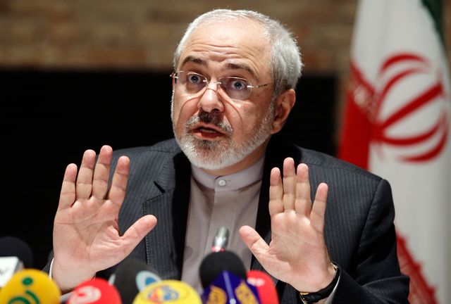 le ministre des Affaires étangères iranien Mohammad Javad Zarif