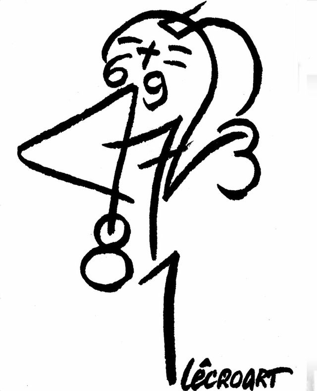 Etienne Lécroart : autoportrait en chiffres, juin 2012