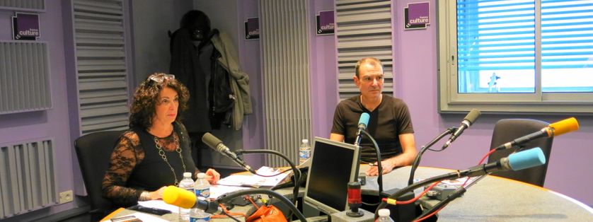 Quelques minutes avant... Aline Pailler & Xavier Picard (de gauche à droite )