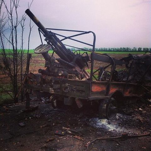 Dans les campagnes du Donbass