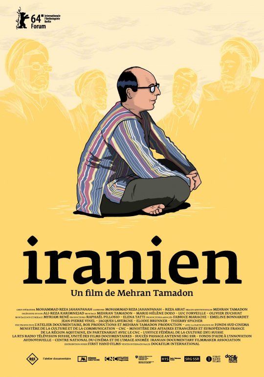 Mehran Tamadon-affiche du film "Iranien"