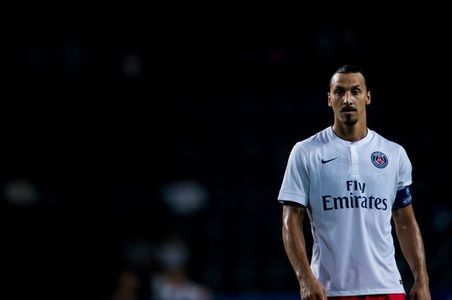 Zlatan Ibrahimovic du Paris Saint-Germain, 29 juillet 2014