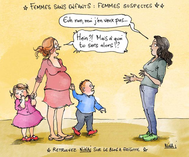 L'oeil de nina femmes sans enfants