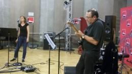 Dorothée Goll et Patrick Troubadour au studio 107 par S Noël