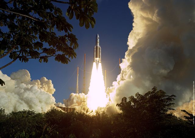 Départ d'Ariane 5 le 12 février 2005