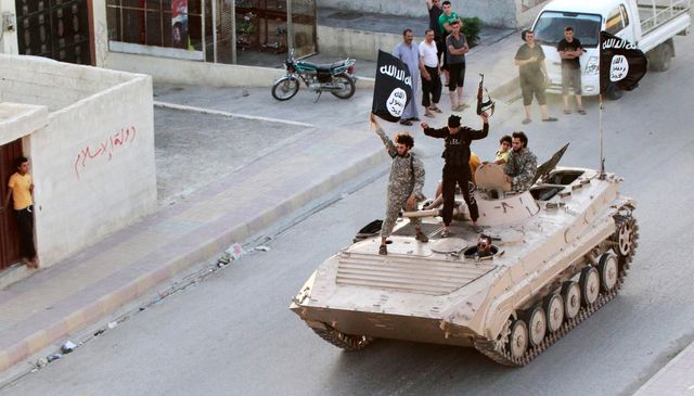 Combattants de l'organisation État islamique en Irak