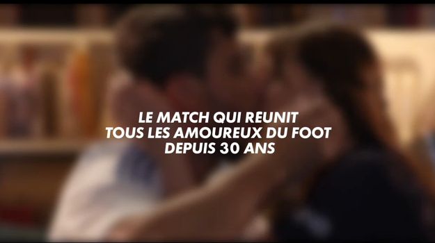 Capture d'écran de la bande annonce du match PSG-OM retransmis en direct le dimanche 8 novembre à 20h50